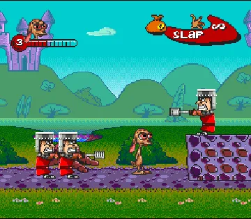 Ren & Stimpy Show, The - Buckeroo$! (USA) screen shot game playing